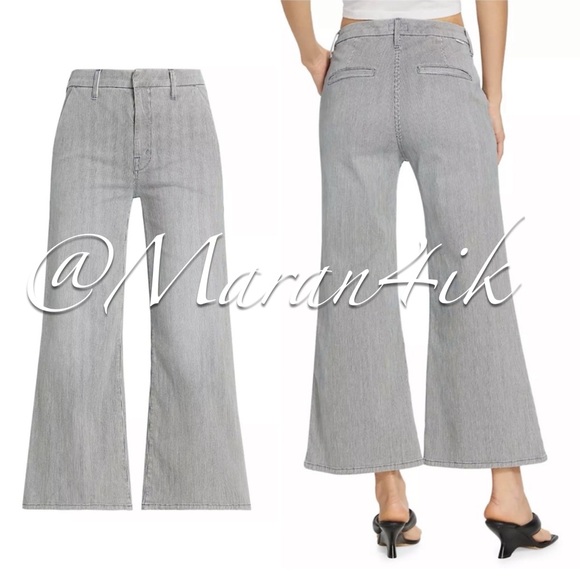 MOTHER The Roller Prep Ankle Pants Letting Off Steam Size 24 - Picture 5 of 15